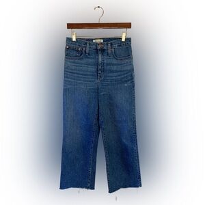 Madewell Slim Wide Leg Cropped